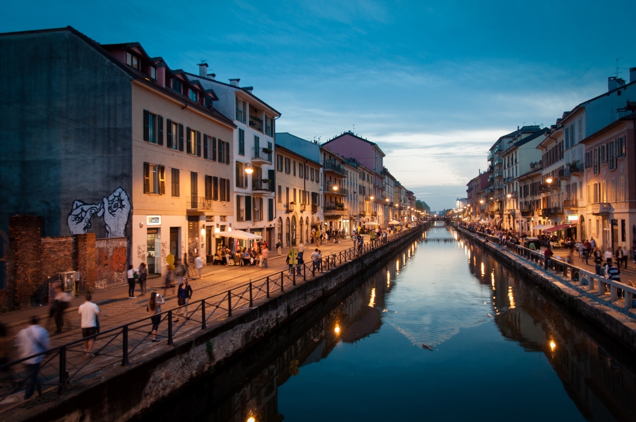 Navigli Milán Piedra de Toque